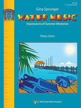 Water Music piano sheet music cover